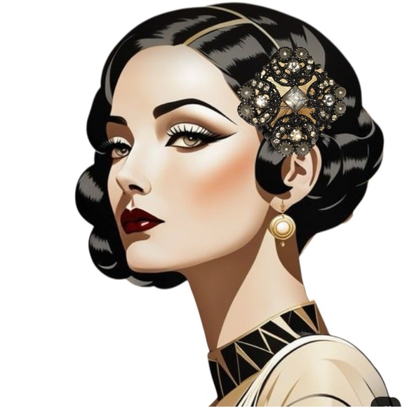 Vintage Silver Tone Maltese Cross Pendant Pin Brooch 1950 one owner authentic - Picture 15 of 16